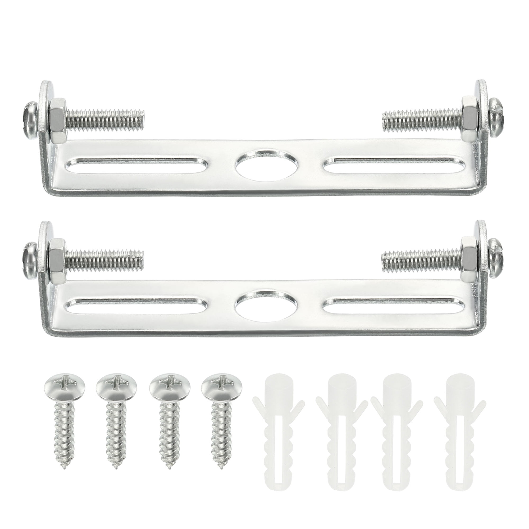 Uxcell 75x18x16mm Lighting Fixture Mounting Bracket Ceiling Light Plate 2 Set