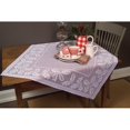 thumbnail image 2 of Heritage Lace HV-3636R 36 x 36 in. Holly Vine Table Topper, Red, 2 of 2