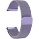 thumbnail image 1 of Correa de 22 mm para Samsung, Garmin y Huawei, correa de malla magnética de acero inoxidable para hombres y mujeres (morado lavanda), 1 of 4
