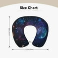thumbnail image 5 of Easygdp Planets Stars And Galaxies1 Travel Pillow Memory Foam, Head Neck Support Airplane Pillow for Traveling, Car, Home, Travel Neck Flight Pillow, 5 of 8