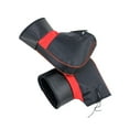 thumbnail image 4 of Protector de manos para manillar de motocicleta a prueba de viento, cuero PU, mantiene las manos calientes 35cmx28cm Zulema Manoplas de manillar, 4 of 8