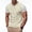 Khaki, variant on T Shirts for Man with Pocket , Mens Clothes , Men's Summer Casual Short Sleeve Collar Knit Top Breathable Loose Fit Tee Shirt For Big And Tall Gentlemen