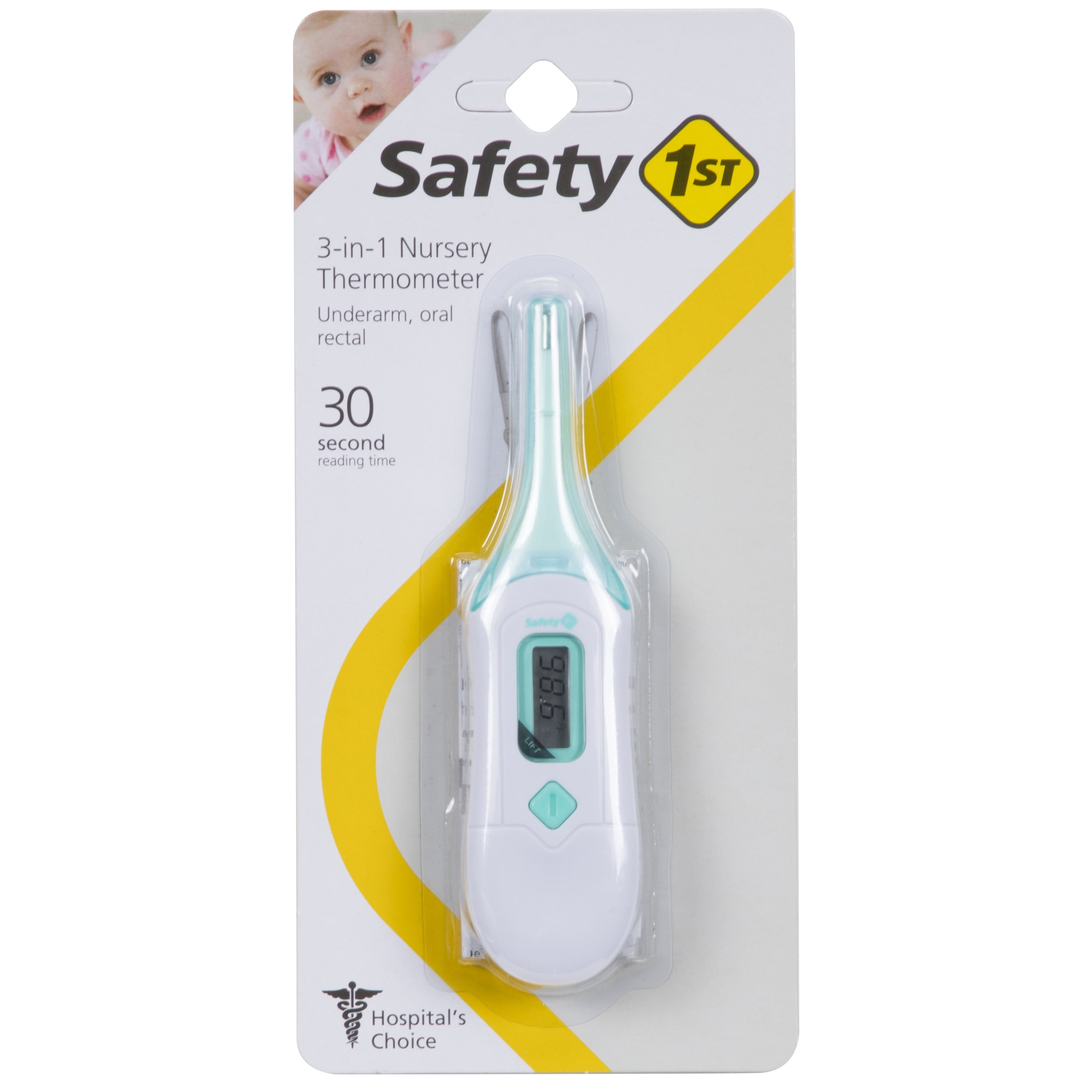 Great Value! Pack of 5 Baby Nursery Room Safety Thermometer Cards 