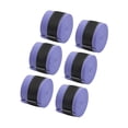 thumbnail image 4 of Badminton Racket Overgrip, Tennis Racket Grip Tape 6Pcs Wear Resistant Anti Skid Breathable  For Sports Black,White,Red,Yellow,Purple,Blue, 4 of 8