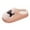 Pink, variant on Plush Cat Slippers for Women Soft Cute Cozy Fleece Lined Platform House Shoes Cloud Memory Foam Bedroom Home Slip on