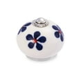 thumbnail image 2 of Mascot Hardware Anemone 1-5/8 In. (42Mm) Blue & White Cabinet Knob - Pack of 20, 2 of 10
