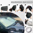 thumbnail image 4 of Parasol para parabrisas Tesla Yashi Model 3.YXS POLIÉSTER 240T rojo americano, 4 of 4