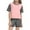 Z1-Grey, variant on Girls Clothes Summer 2 Piece Outfits Drop Shoulder Tie Dye T-Shirts and Shorts Casual Outfit Kids Fashion Clothing Sets,A-Pink,130(8-9 Years)