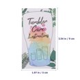 thumbnail image 2 of SHINYPASING 2 Packs Glass Cup Care Cards Simple Design For Shopping Bag Insert, 2 of 6