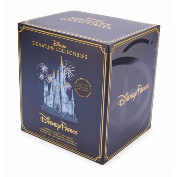 Disney Parks Cinderella Castle Light-Up Figurine – Walt Disney World New W Box
