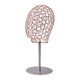 thumbnail image 1 of Expositor de pelucas, soporte para cabeza, sombreros, peluquero, estilista principiante, maniquí hueco Rosa, 1 of 9