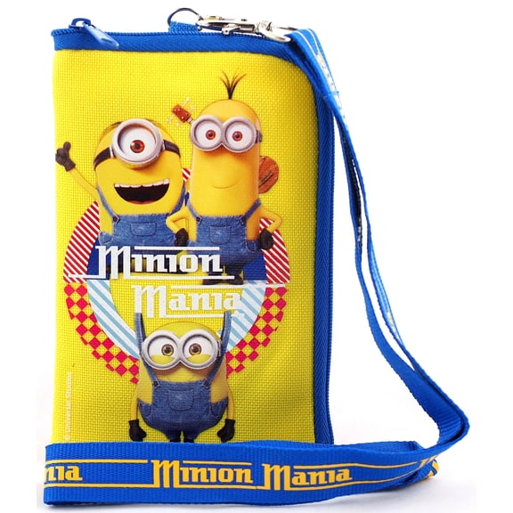 Minions Yellow Lanyard With Detachable Coin Purse