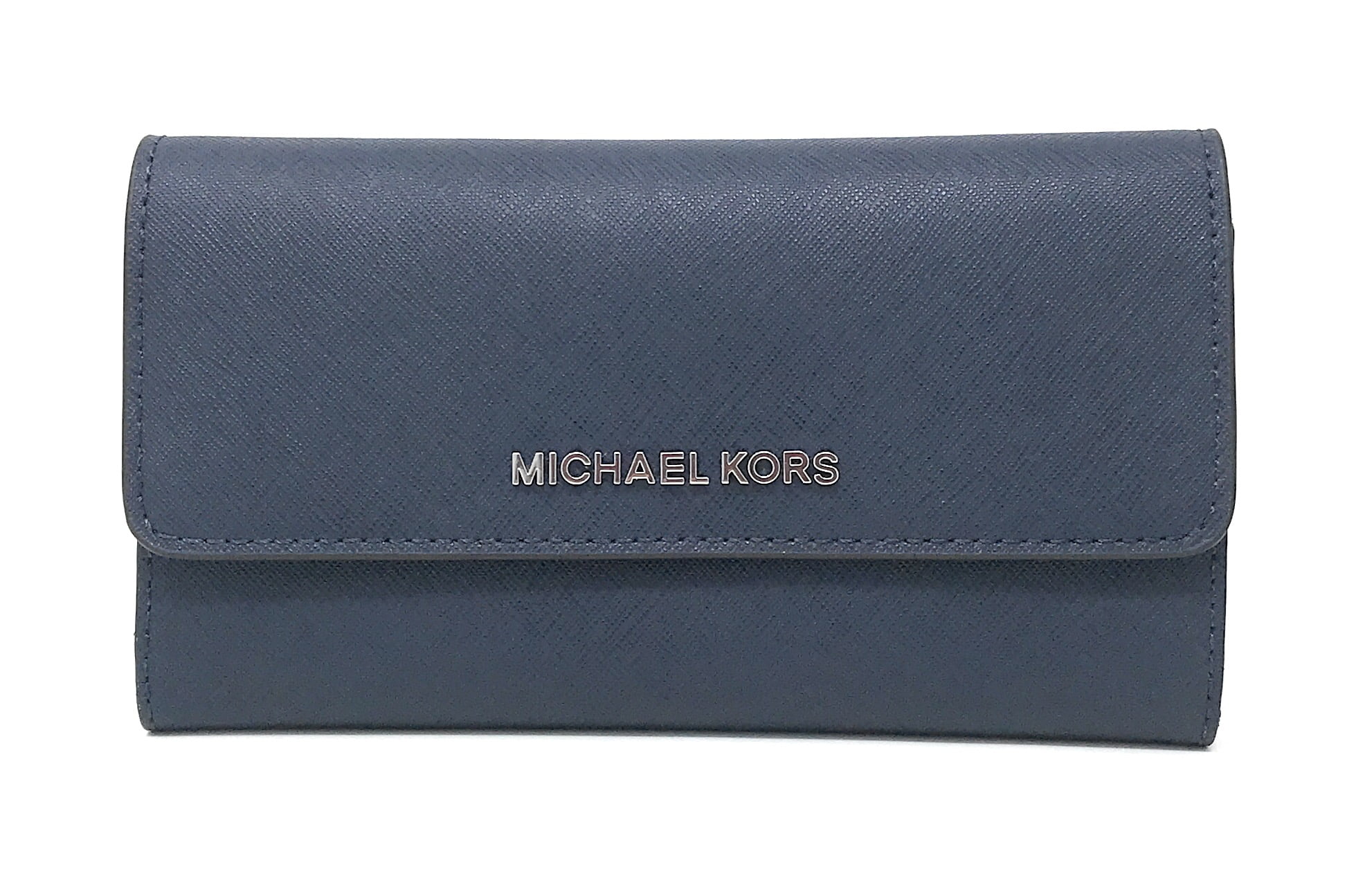 navy blue mk wallet