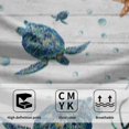 thumbnail image 3 of Sea Turtle Hand Towels Set of 2 Tropical Ocean Guest Bath Towel Soft Fingertip Kitchen Dish Towel Gym Spa Home Bathroom Decorations, 3 of 16