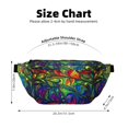 thumbnail image 3 of Naloa Pride Rainbow Print Running Belts for Men Women,Running Fanny Pack with 2-Zipper Pockets,Waterproof Waist Pack for Travel Hiking Running Outdoor Sports, 3 of 8