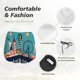 thumbnail image 4 of Balery Let's go Travel Pantalones cortos deportivos para mujer con forro y dos bolsillos, elásticos, para entrenamiento, gimnasio, yoga-Medium, 4 of 7