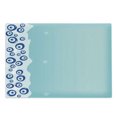 thumbnail image 1 of Evil Eye Cutting Board, Protective Vertical Border Abstract Faded Tones with Tiny Stars, Decorative Tempered Glass Cutting and Serving Board, Large Size, Pale Blue Pale Blue, by Ambesonne, 1 of 1