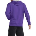 thumbnail image 2 of Champion Men's Powerblend Fleece Graphic Script Logo Pullover Hoodie, up to Size 2XL, 2 of 4