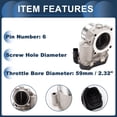 thumbnail image 6 of Unique Bargains Throttle Body for Audi A3 A4 A5 A6 Q3 Quattro Q5 TT Replace No.06F133062Q, 6 of 7