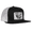 Black, variant on Lazy J Ranch Black White Willow Cattle Headquarters Classic Five Panel Trucker Hat