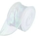 thumbnail image 1 of Cinta de Organza Iridiscente Uxcell Cinta de Organza con Alambre para Envolver Regalos y Ramos de Flores Blanca, 1 of 7