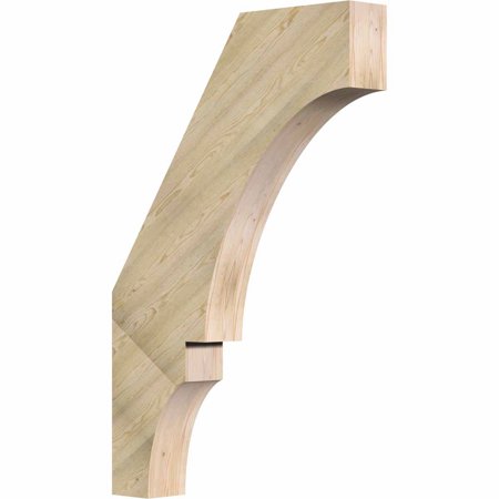 4 W x 24 D x 36 H Balboa Rough Sawn Brace  Douglas Fir