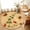 Yellow, variant on Entryway Rug 2'x3', Ladybugs Eucalyptus Leaves Kitchen Runner Rugs Non-Slip Carpet Mats, Spring Botanical Vintage Bedside Rugs Runners Washable Floor Carpet for Bathroom Laundry Room