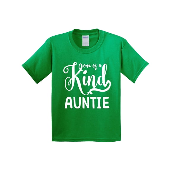 Inktastic For Aunts | One of a Kind Auntie (white) Youth T-Shirt