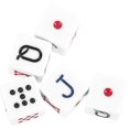 thumbnail image 1 of 5 dados de póquer para juegos de cartas, dados de entretenimiento para bares, pubs y clubes, 1 of 6