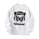 thumbnail image 1 of Sudadera para Mujer Casual Sudadera Blanca con Cuello Redondo para Ir de Compras y Salir SG Yuyangstore Camisa de entrenamiento, 1 of 8