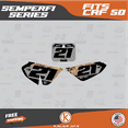 thumbnail image 3 of Kalair GFX Graphics Kit for Honda CRF50 (2004-2012) Semperfi Series, 3 of 5