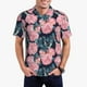 thumbnail image 1 of Balery Rose Flowers Camisa Polo de Hombre con Estampado, de Manga Corta y Tejido Medio, Camisa Tipo Golf Polo-Small, 1 of 6