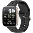 thumbnail image 1 of Bip 6 Replacement Band Soft Silicone Strap Compatible With Smartwatch Breathable Durable Watch Accessories, 1 of 5