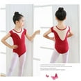 thumbnail image 2 of Baozhu Gymnastic Outfits Classic Basic Leotard Short Sleeve Toddler Girls Dance Practic Gymnastics Ballet Dance Outfits 4-10 Year, 2 of 5