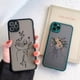 thumbnail image 2 of Line Art Sketch Flower Girl Funda protectora para teléfono para iPhone 12 11 13 14 Pro MAX X XS XR SE 2 6s 7 8 Plus Funda dura translúcida Tan Jianjun unisex, 2 of 2