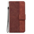 thumbnail image 2 of For Samsung Galaxy S23 FE 5G Geometric Embossed Leather Phone Case, 2 of 5