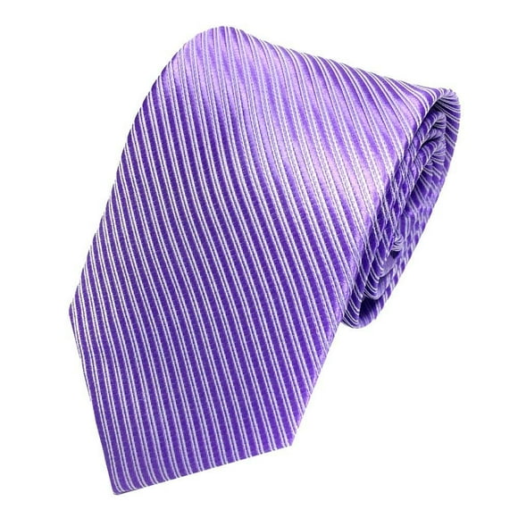 FADAACAI Mens Ties Men's Mens Necktie Tie Tie Striped Classic Woven Wedding Tie Ties for Men Silk Ties for Men Purple One Size Clearance!