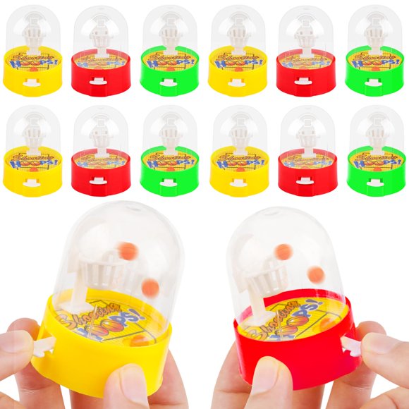 Juego de baloncesto Hooqict Mini Finger, 28 unidades, para niños de 8 a 12 años