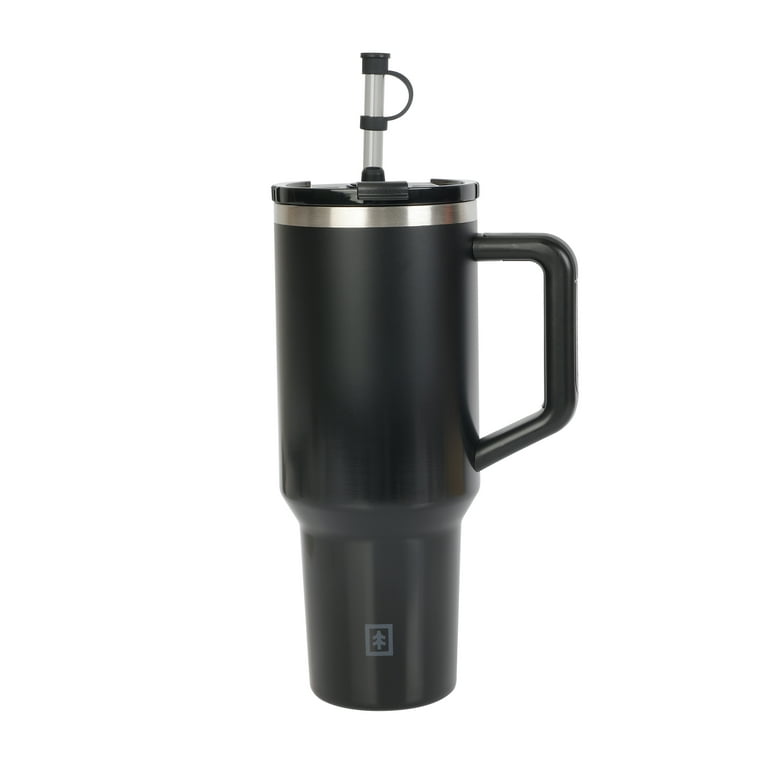 Swiss Tech Insulated Triple Walled Ceramic Coated, 40 oz Black