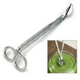 thumbnail image 2 of Pretty Comy Candle Scissors Stainless Steel Polished Stainless Steel Candle Wick Trimmer Silver Candle Wick Cutter, 2 of 6
