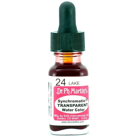 UPC: 0090385424508 | Dr. Ph. Martin s Synchromatic Transparent Water Color  0.5 oz  Lake (24)