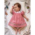 thumbnail image 5 of Miaouyo Christmas Girls Princess Dress Elegant Plaid Embroidery Summer A-line Dress, 5 of 9
