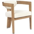 thumbnail image 1 of Meridian Furniture Carlyle Cream Dining Chair, 1 of 10