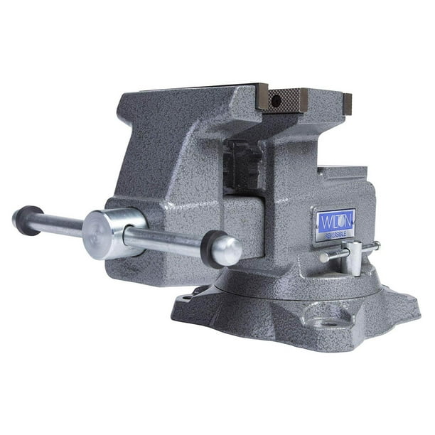Wilton28821 Reversible Bench Vise, 51/2in. Jaw Width, 63/4in. (103