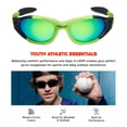 thumbnail image 5 of Youth Sports Polarized Sunglasses for Boys Kids Teens Age 8-16 Baseball Cycling Running Glasses, 5 of 7