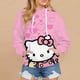 thumbnail image 4 of Sudaderas con capucha de Hello Kitty para mujer, ropa de calle con gráfico de Hello Kitty Kawaii, Tops divertidos, sudaderas de Anime para mujer, 4 of 4