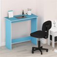 thumbnail image 2 of Pemberly Row Engineered Wood Simplistic Study Table in Light Blue/White, 2 of 6