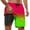 Z01-Watermelon Red, variant on YAYUBA Black Swim Trunks Men Big and Tall 2 In 1 Liner Compression Stretchy Quick Dry Breathable Soild Color Anti-Chafe Bathing Suits Light Multi Pockets Summer Beach Cruise Water Park