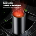 Car Heater 2 In 1 Portable Car Battery Operated Space Heater for