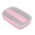 thumbnail image 4 of Caja Bento Ticfox para adultos fiambrera térmica 4 celdas Acero inoxidable, 4 of 12